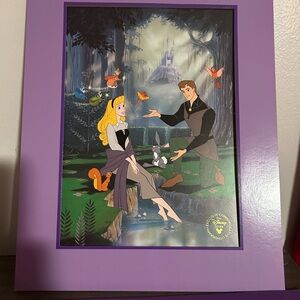 Disney Enchanted Forest Purple Art